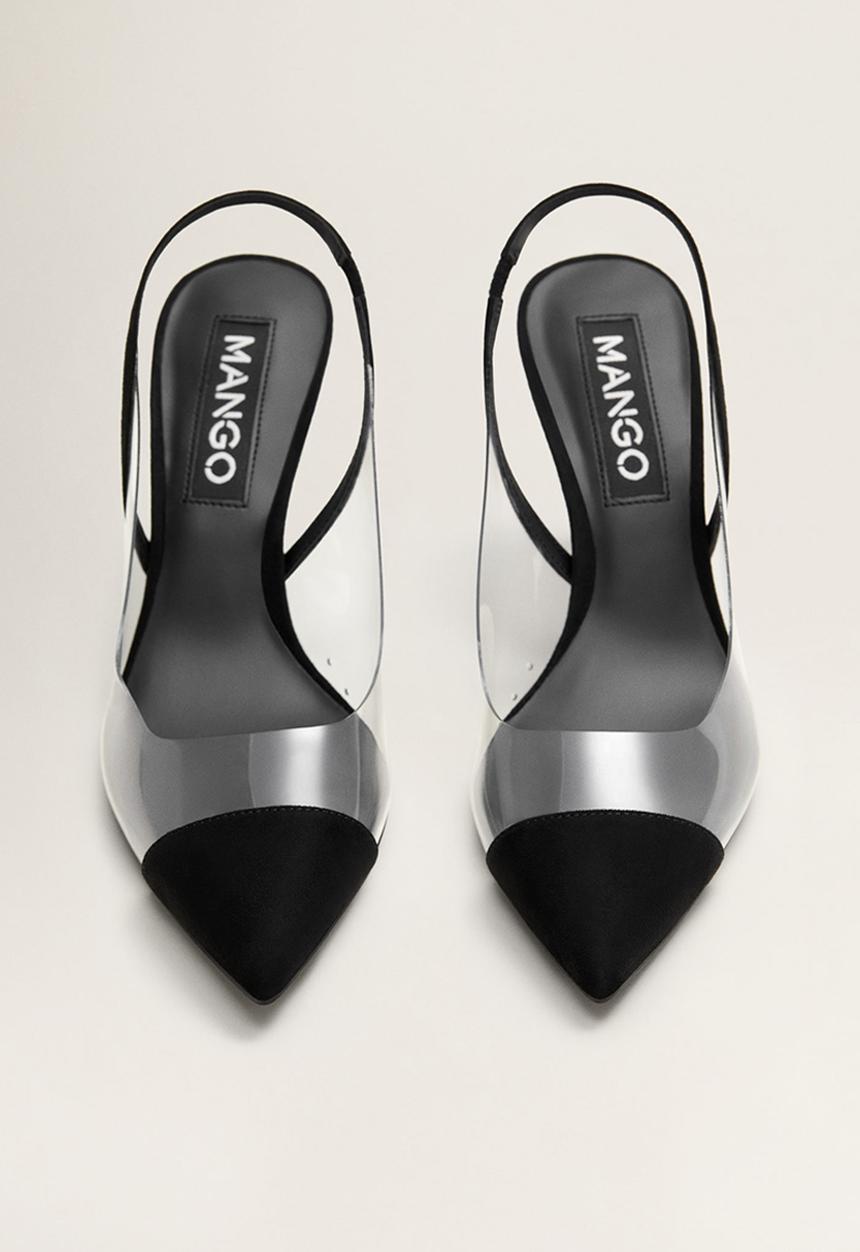 MANGO - Honor stiletto heel - black