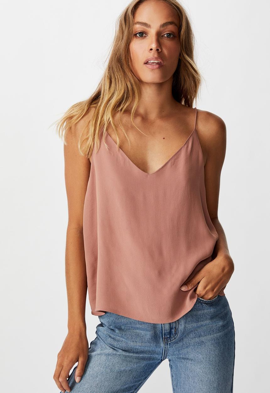 Cotton On - Astrid cami - burlwood