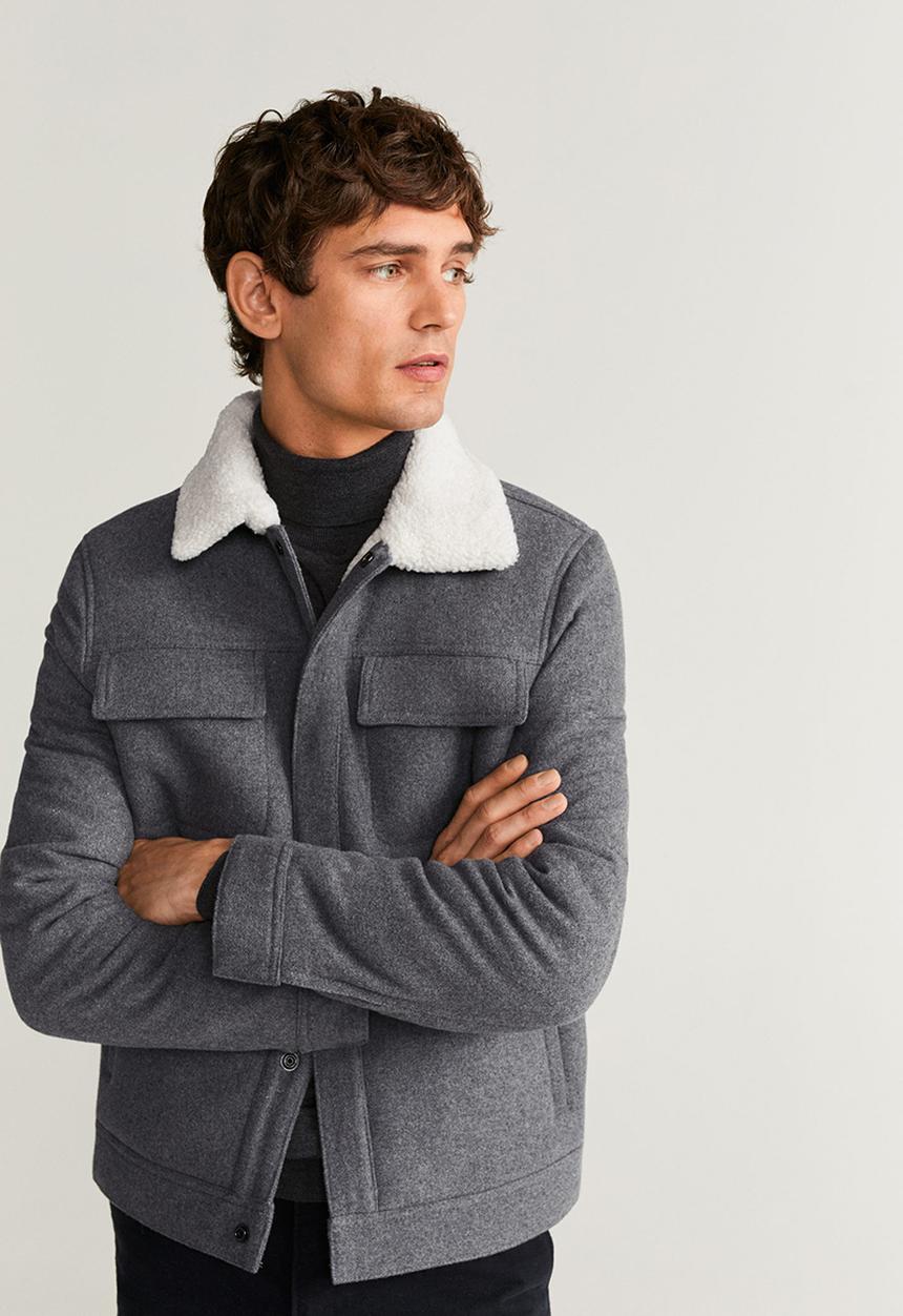 MANGO - Dopana jacket - grey