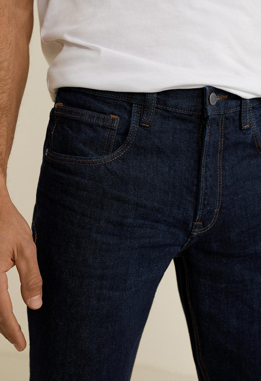 MANGO - Bob regular jeans - blue