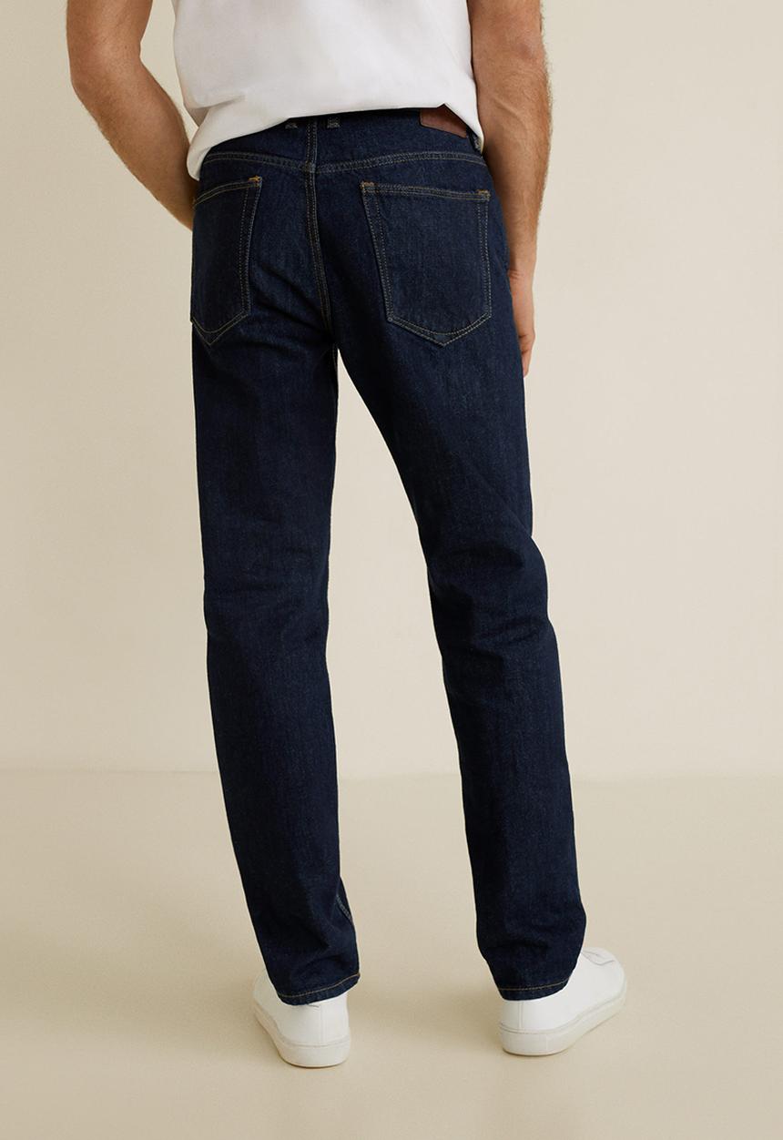 MANGO - Bob regular jeans - blue