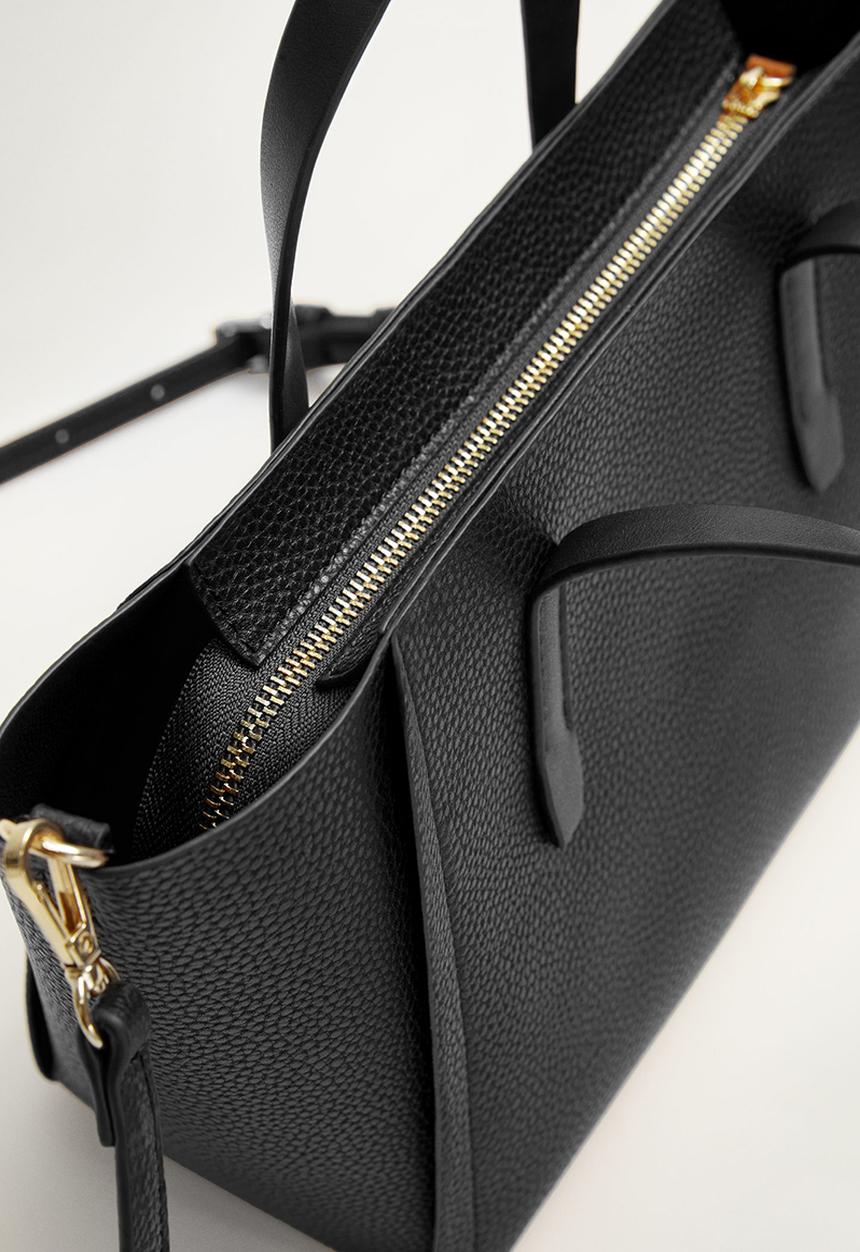 MANGO - Nuba bag - black