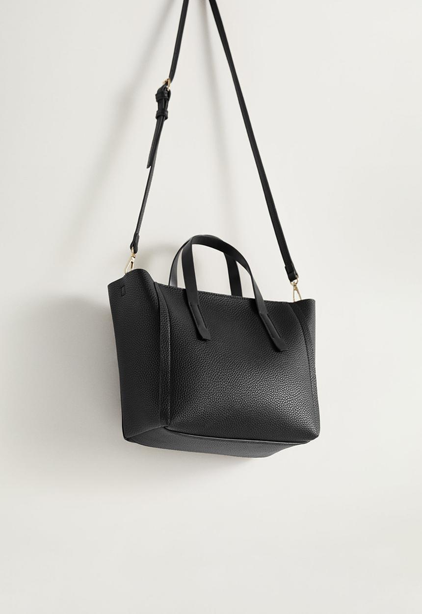 MANGO - Nuba bag - black