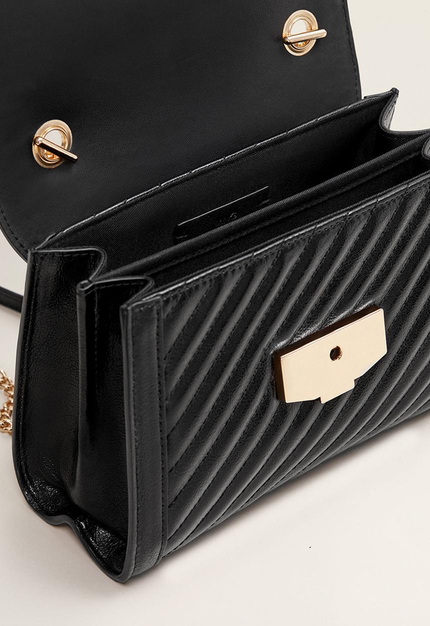 MANGO - Bea bag - black