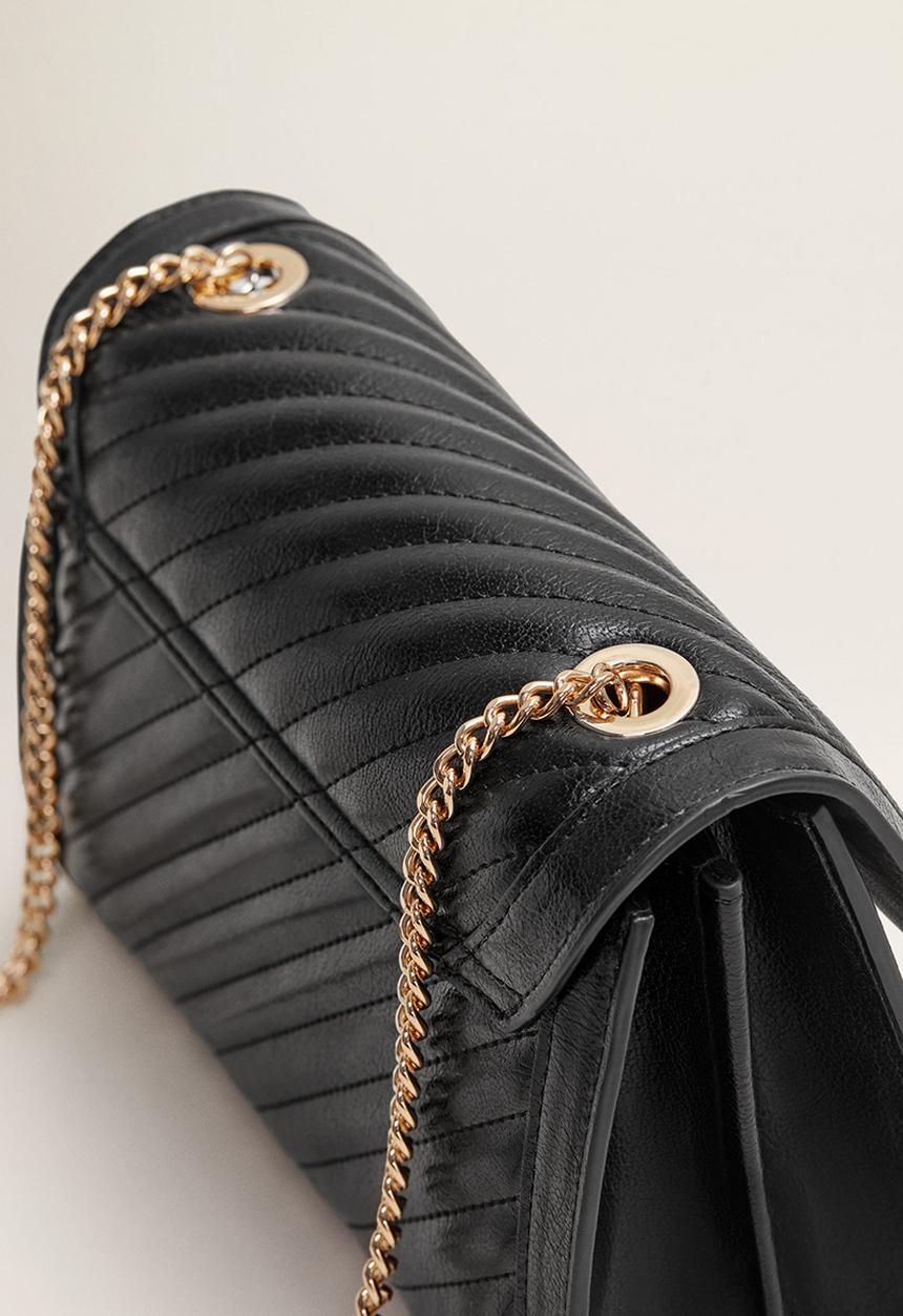 MANGO - Bea bag - black
