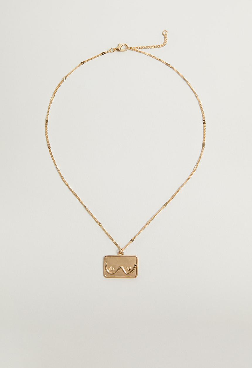 MANGO - Nepeta necklace - gold