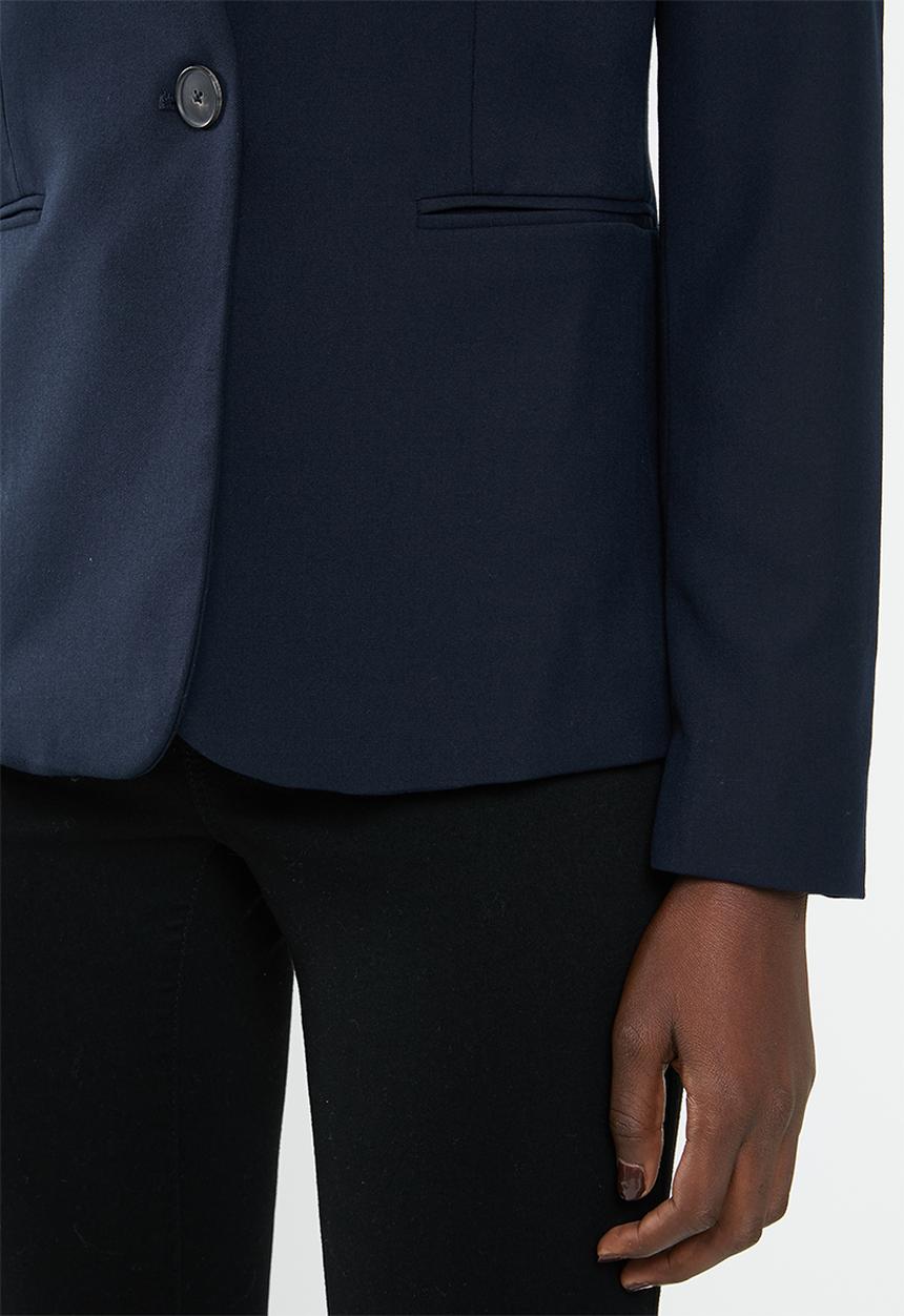 MANGO - Boreal long sleeve blazer - navy