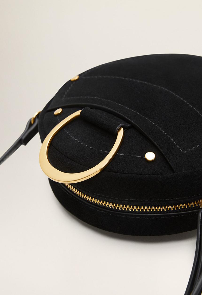 MANGO - Boston bag - black
