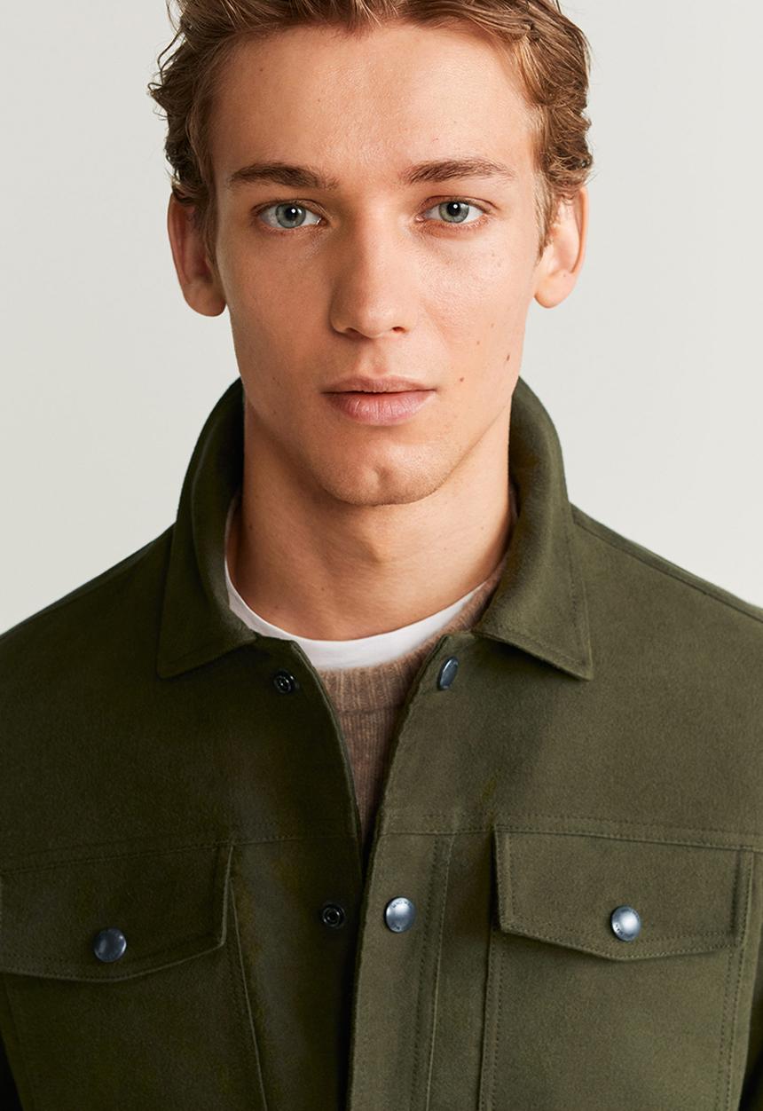 MANGO - Nela jacket - green