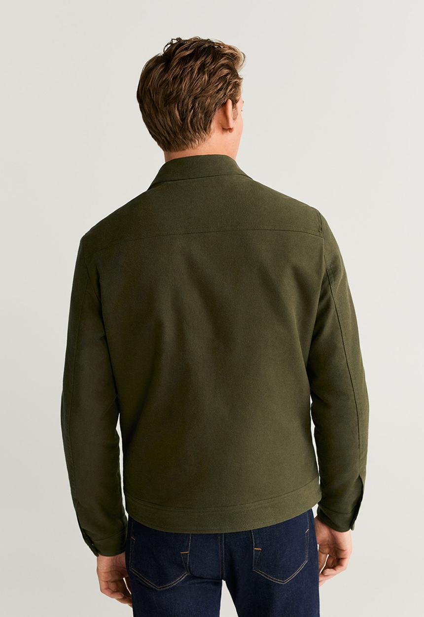 MANGO - Nela jacket - green