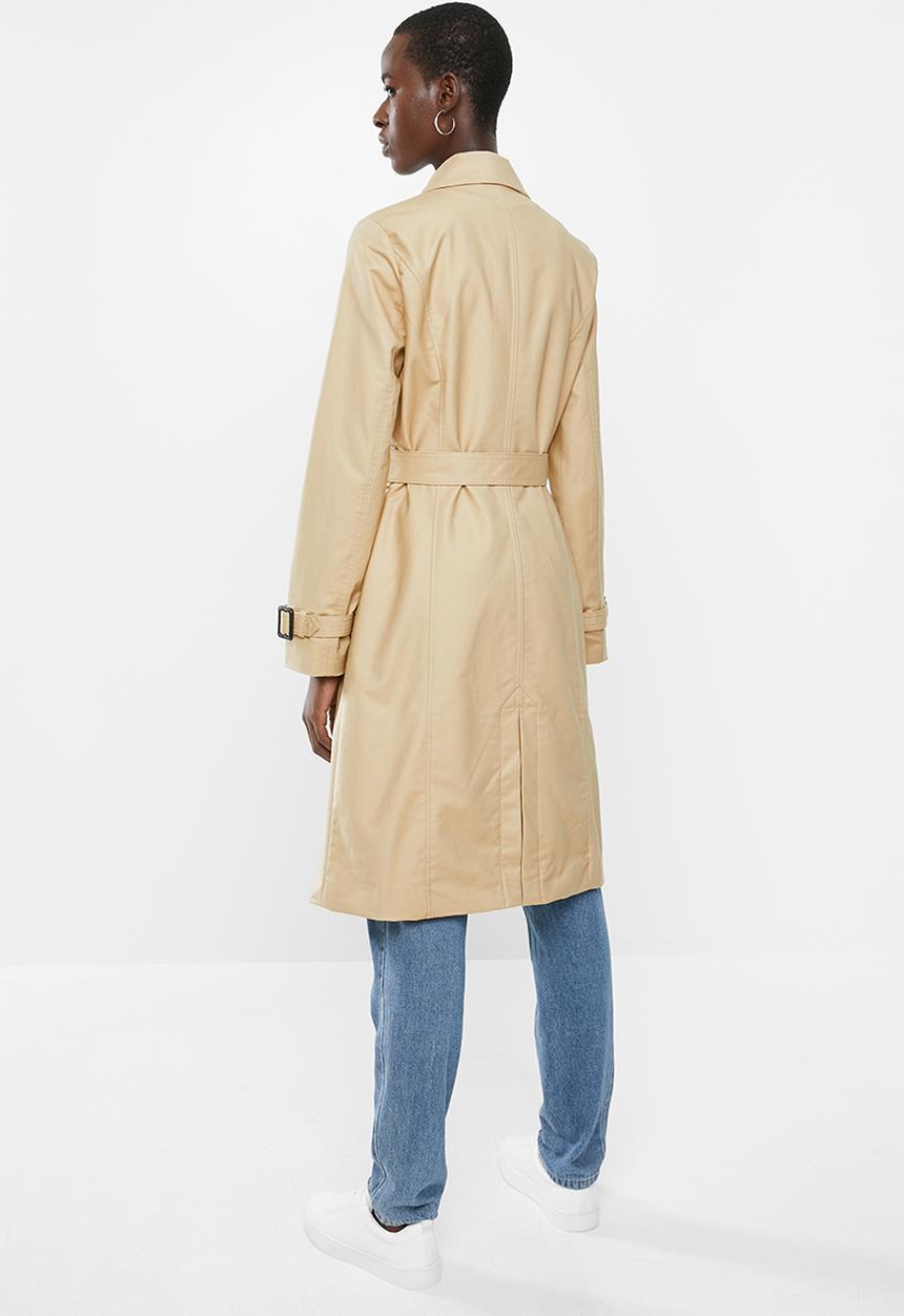 MANGO - Polana trench coat - beige