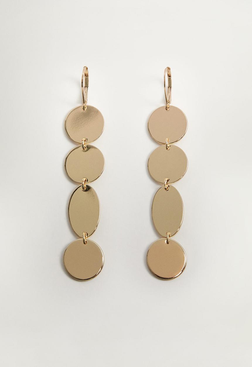 MANGO - Blum earrings - gold