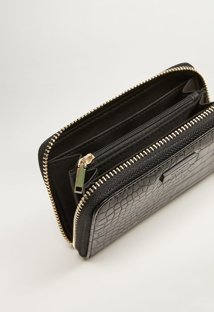 MANGO - Agustin wallet - black