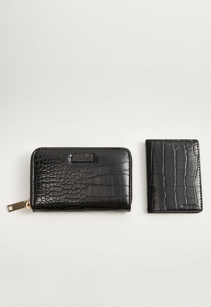 MANGO - Agustin wallet - black