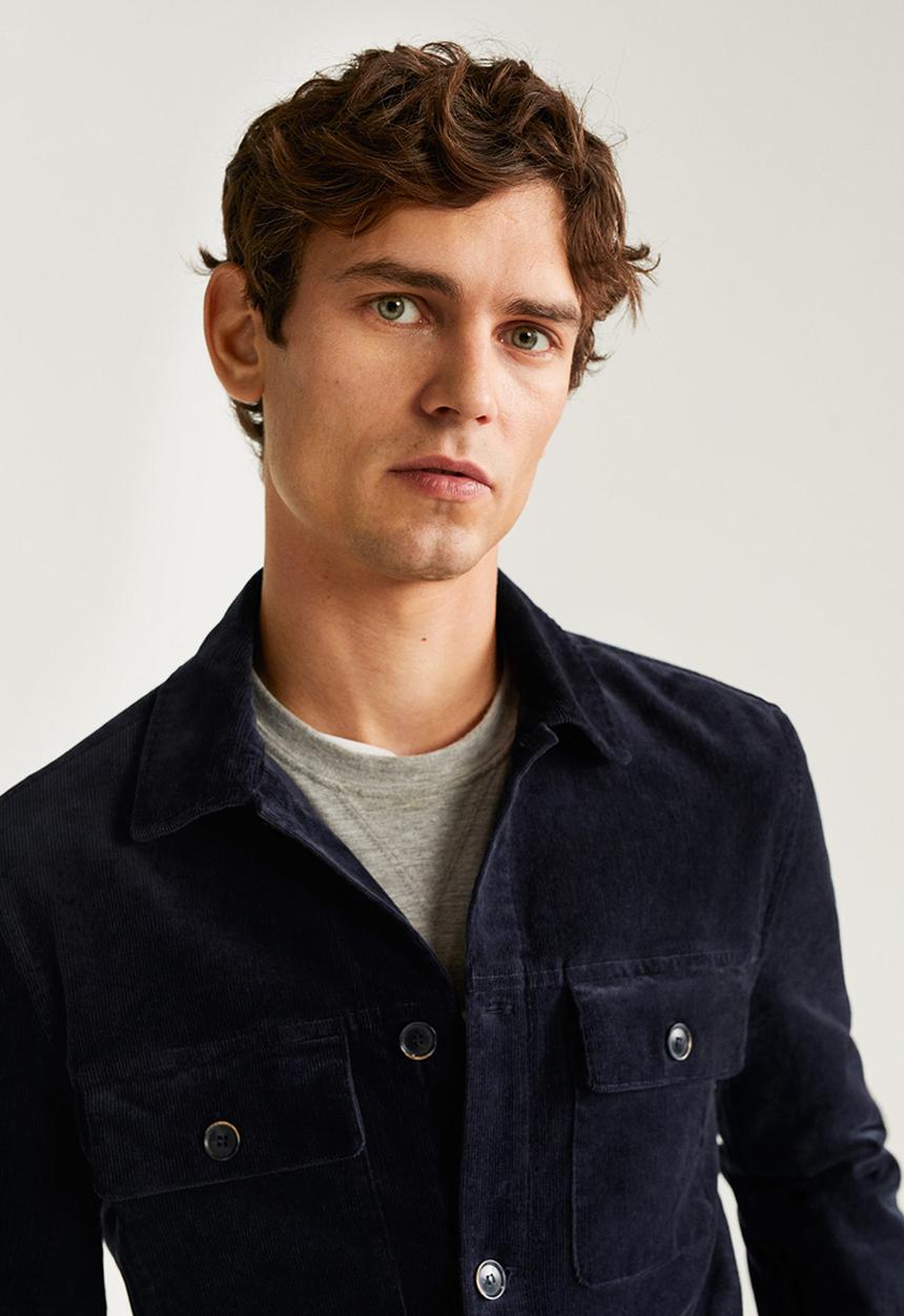MANGO - Alga jacket - navy