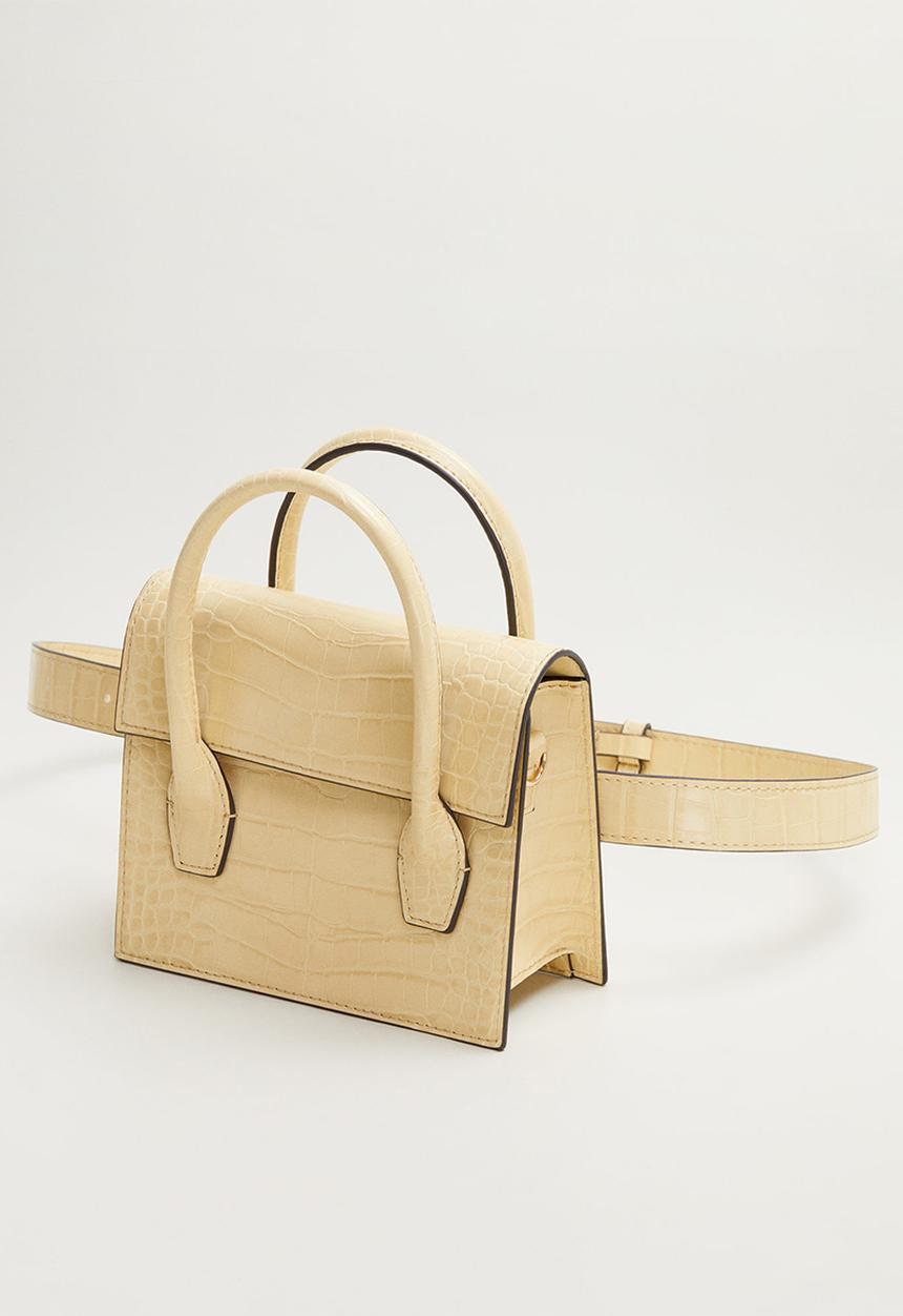 MANGO - Minipoo bag - beige