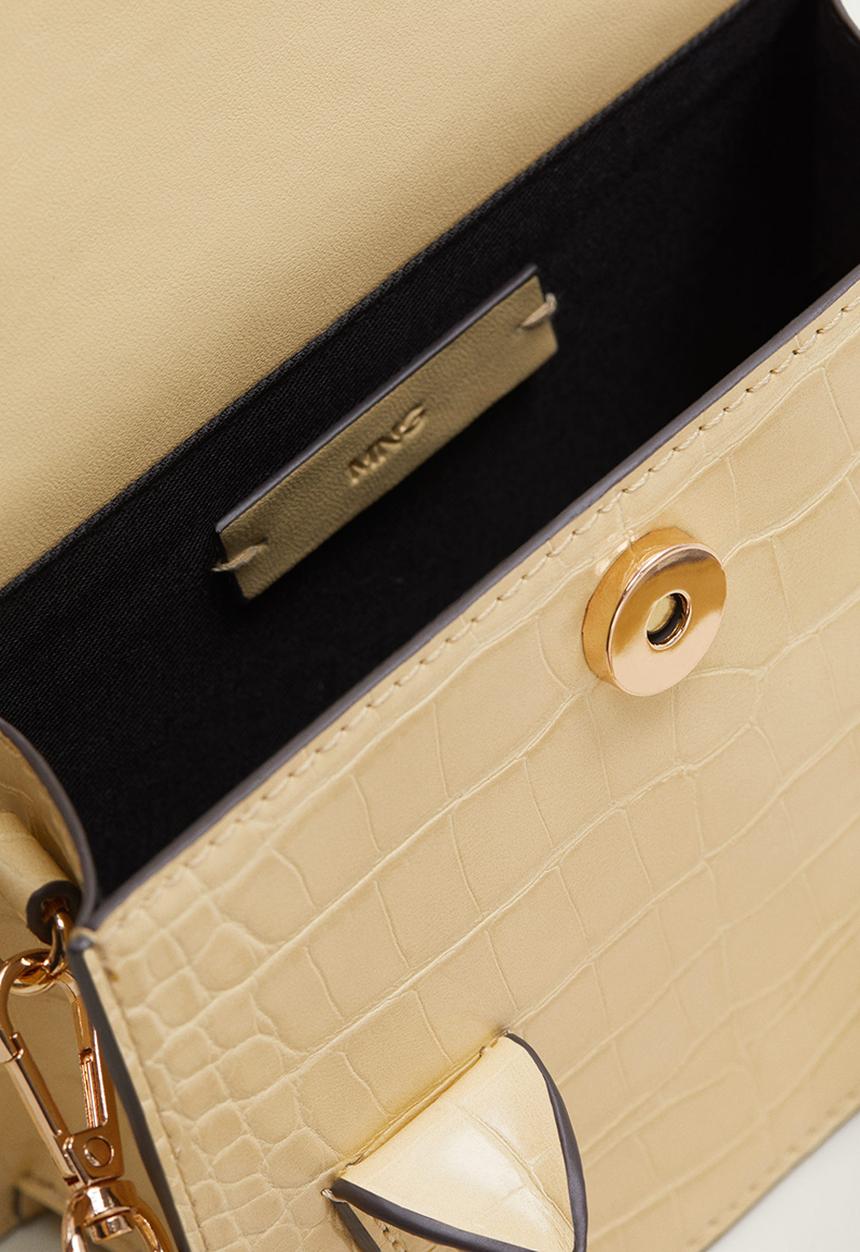 MANGO - Minipoo bag - beige