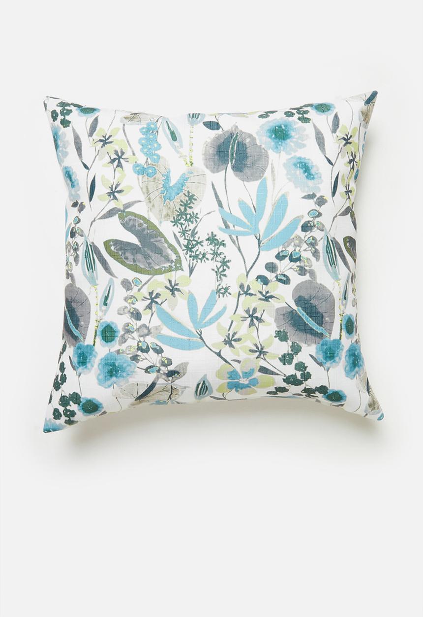 Grey Gardens - Botanic cushion cover - indigo