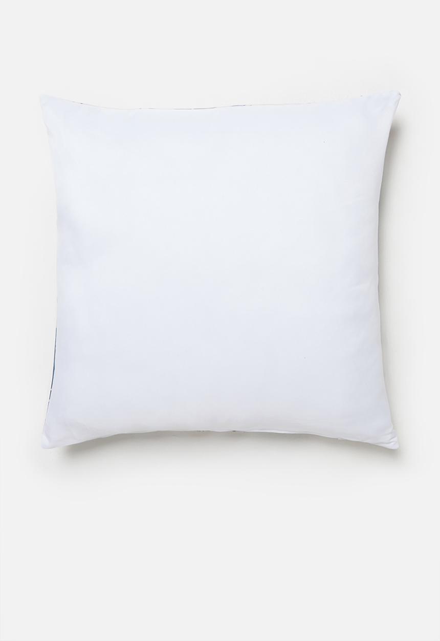 Grey Gardens - Swans cushion cover - blue