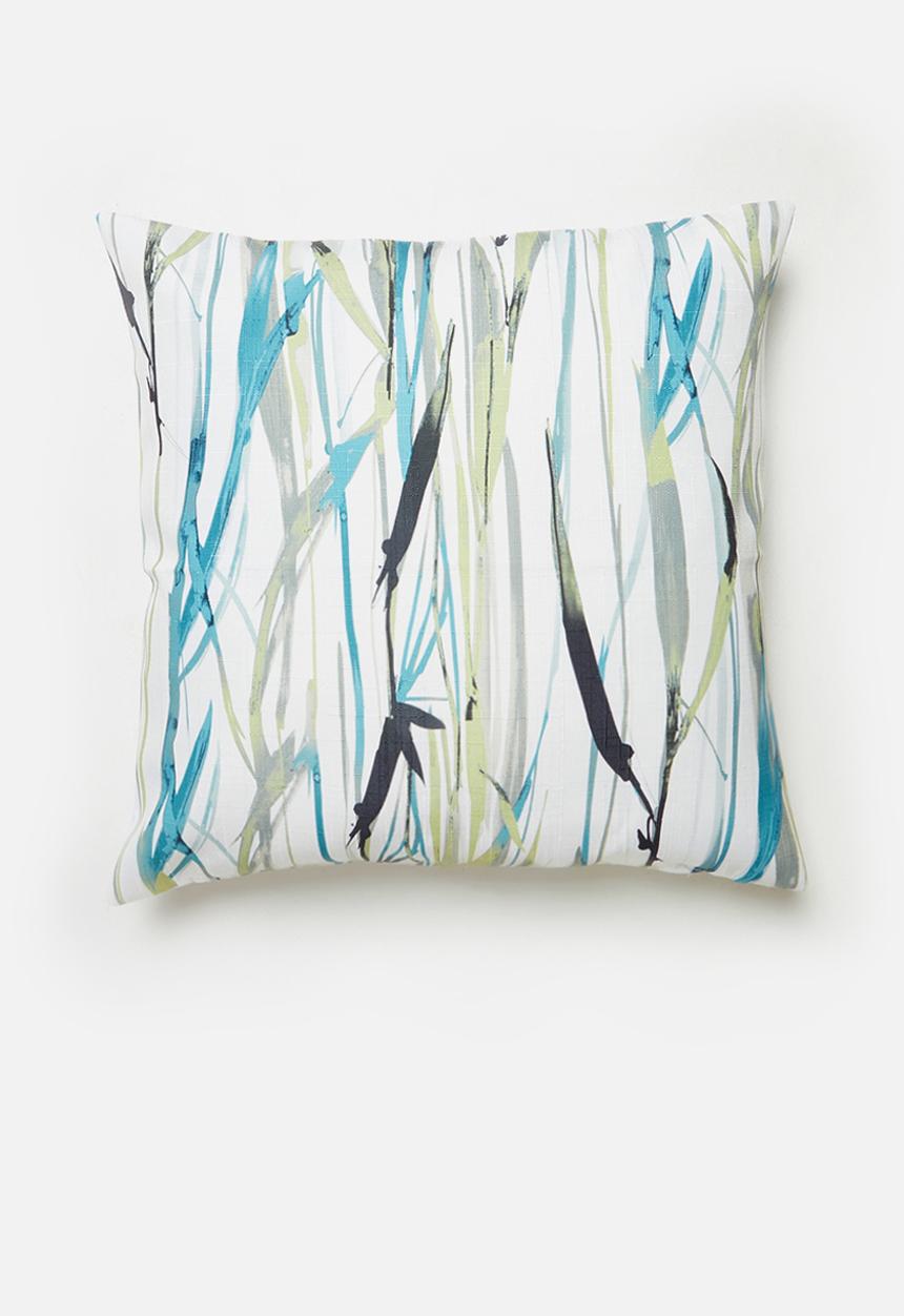 Grey Gardens - Reeds cushion cover - teal