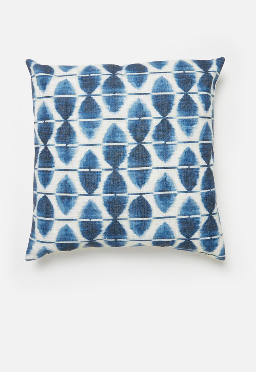 Grey Gardens - Infinity cushion cover - indigo