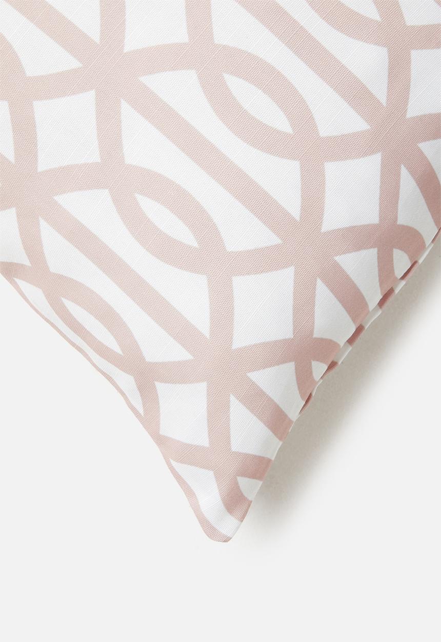 Sixth Floor - Trellis cushion cover - blush