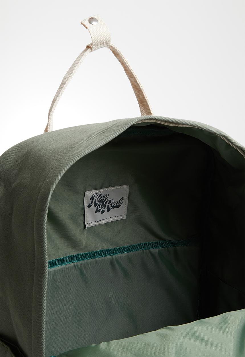Cotton On - Back to school backpack - khaki & black 