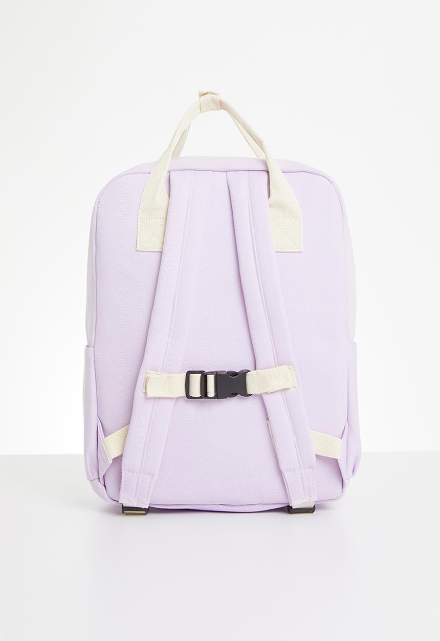 Cotton On - Back to school backpack - purple & green 