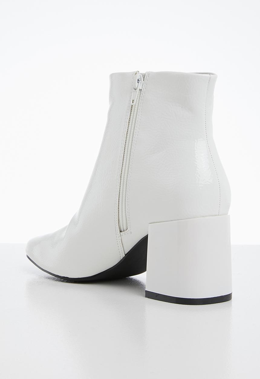 Public Desire - Vision ankle boot - white