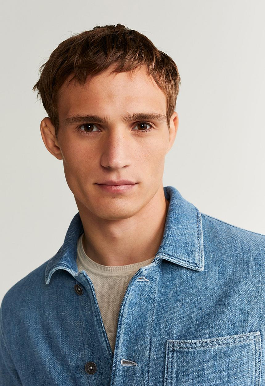MANGO - John jacket - blue