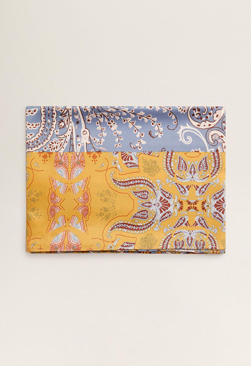MANGO - Bohemian neck scarf - multi