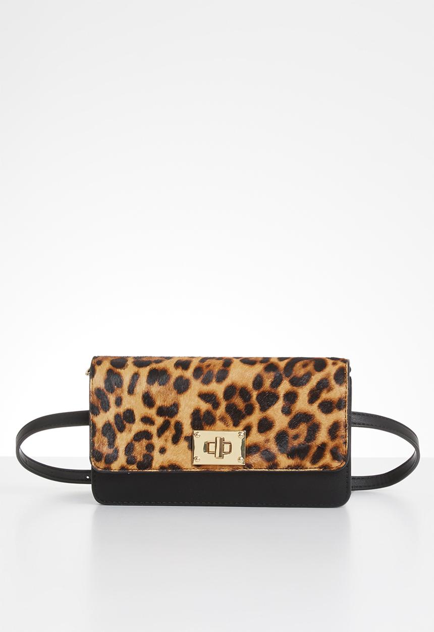 ALDO - Scheule cross body bag - brown & black