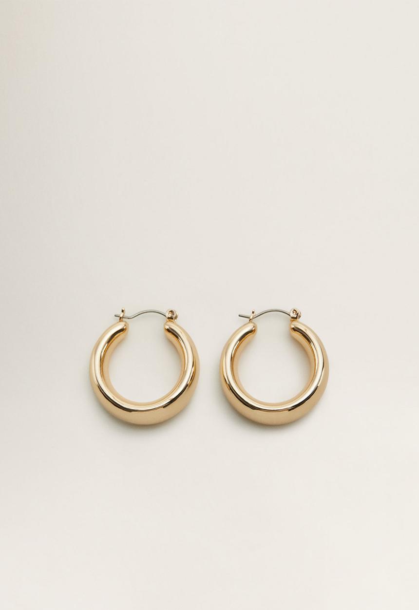 MANGO - Aro earrings - gold