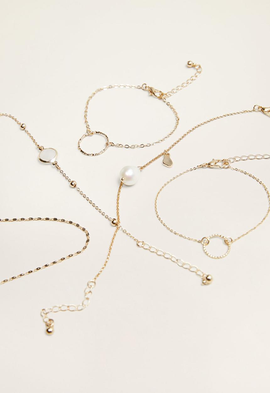 MANGO - Cata bracelet - gold
