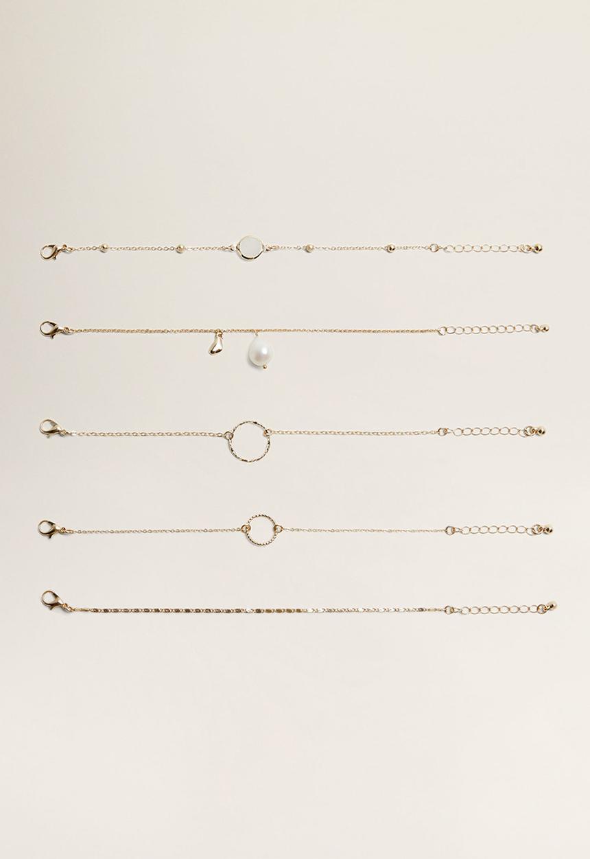 MANGO - Cata bracelet - gold