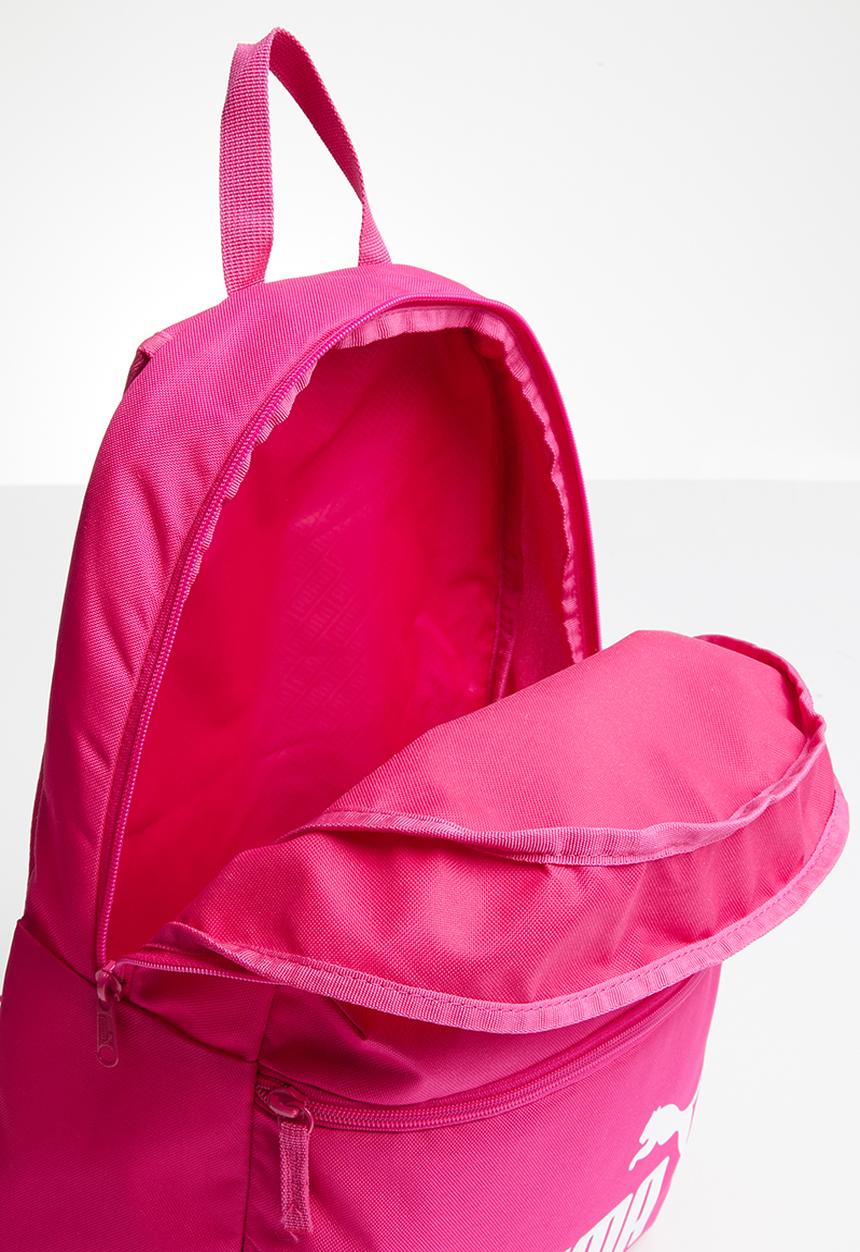 PUMA - Puma phase backpack - bright rose