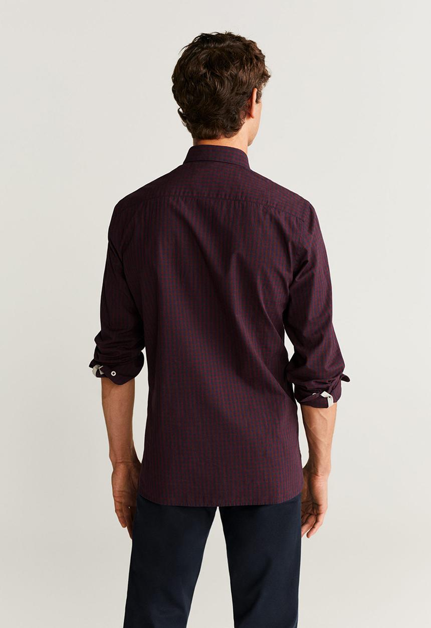 MANGO - Vichy shirts - red