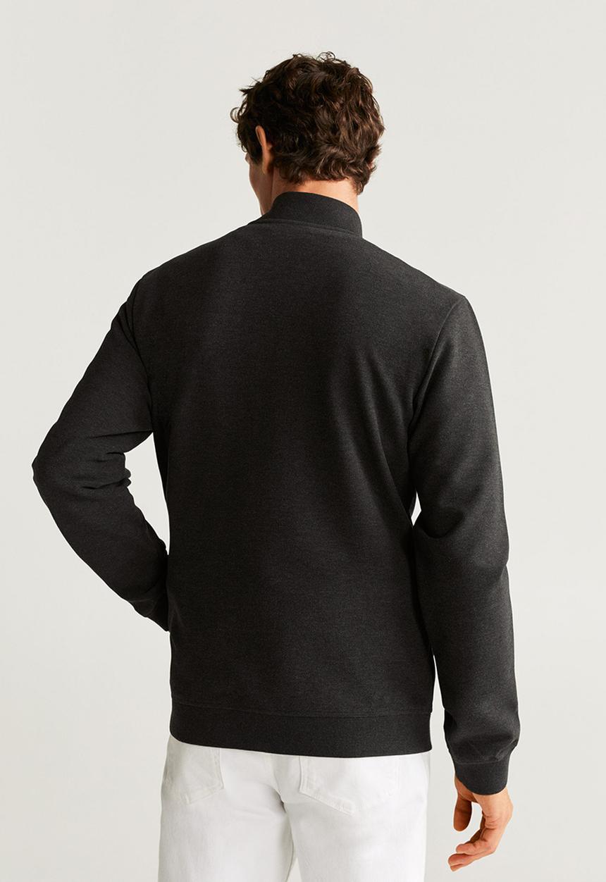MANGO - Gris jacket - charcoal 