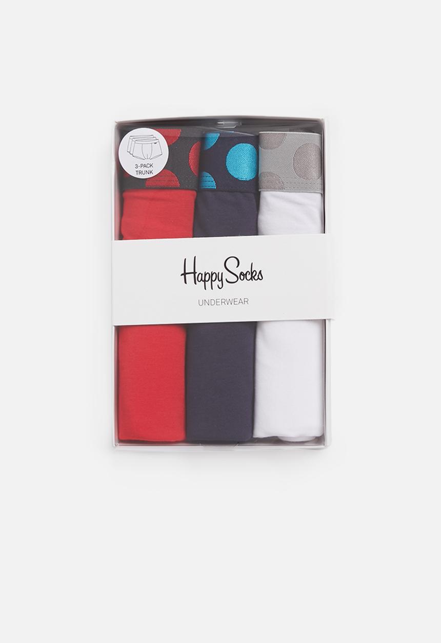Happy Socks - 3-Pack pop trunk - multi 