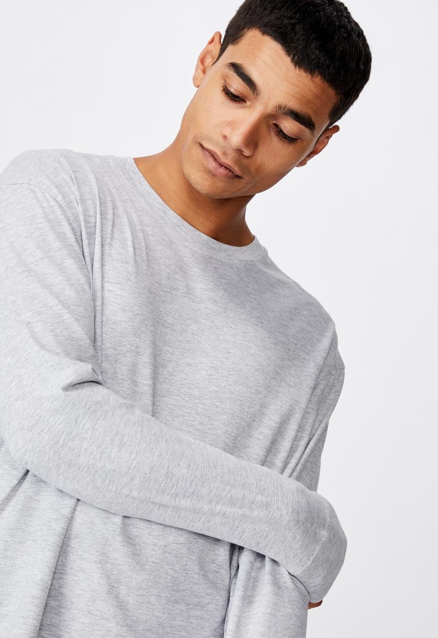 Cotton On - Tbar long sleeve - grey