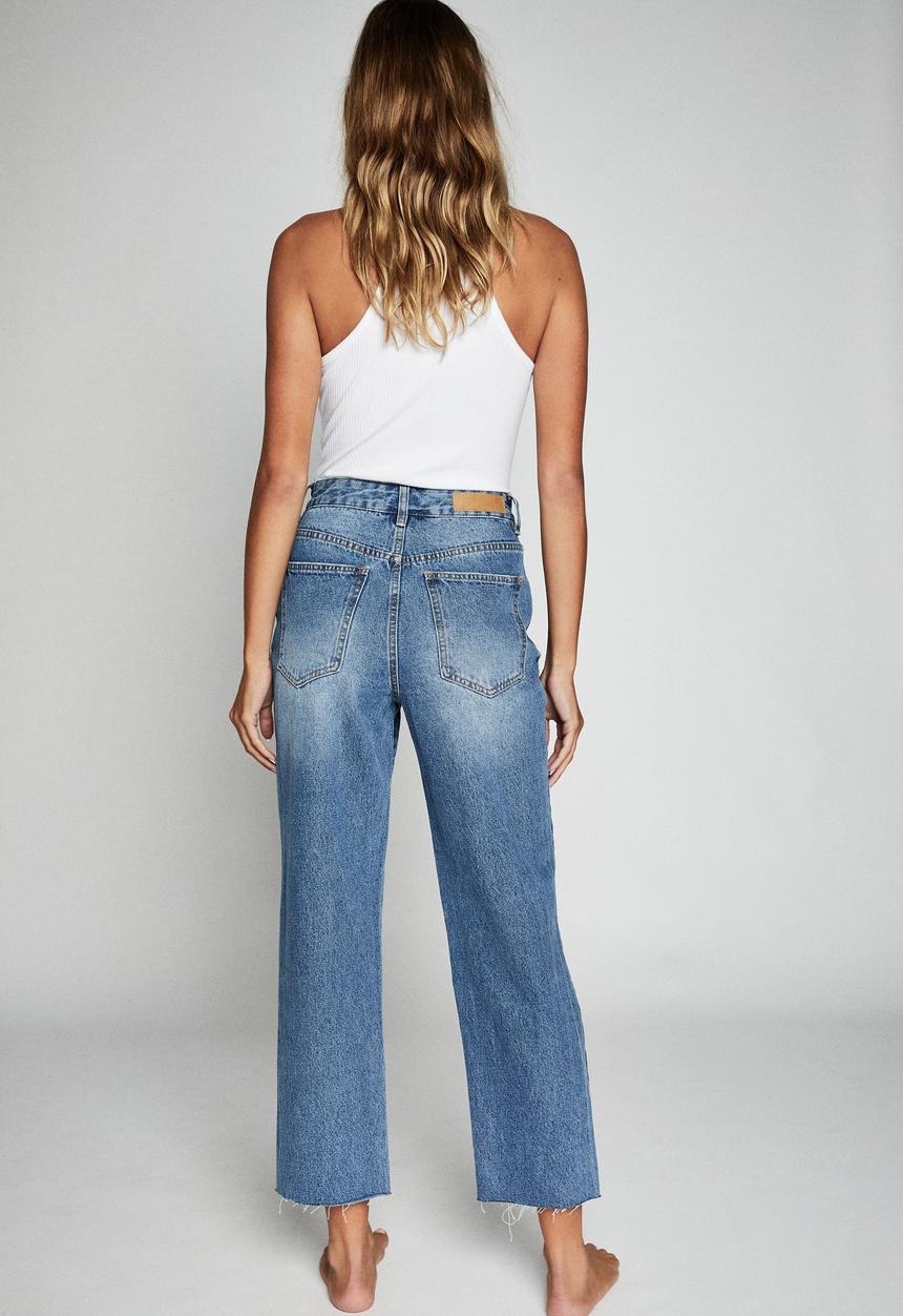 Cotton On - Straight leg jean - bronte blue