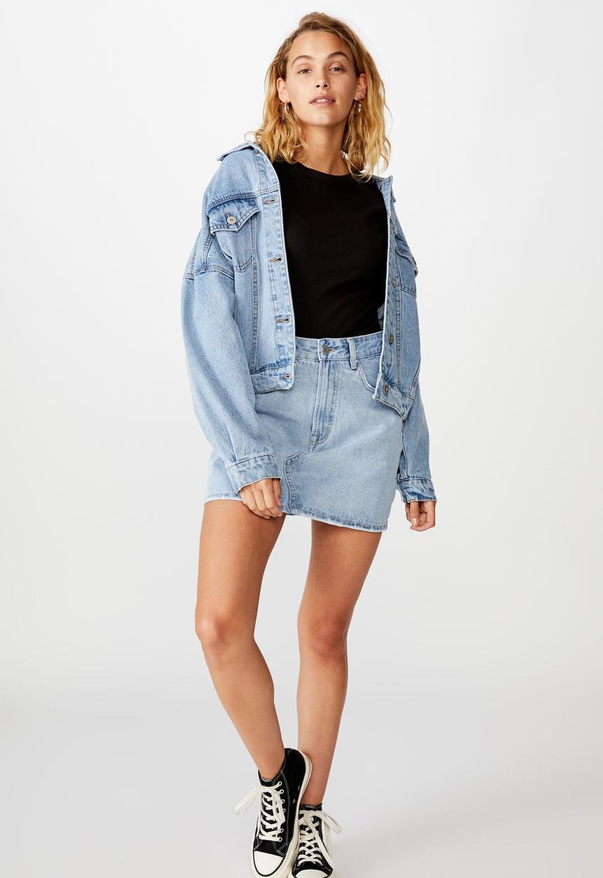 Cotton On - The turn back long sleeve top - black