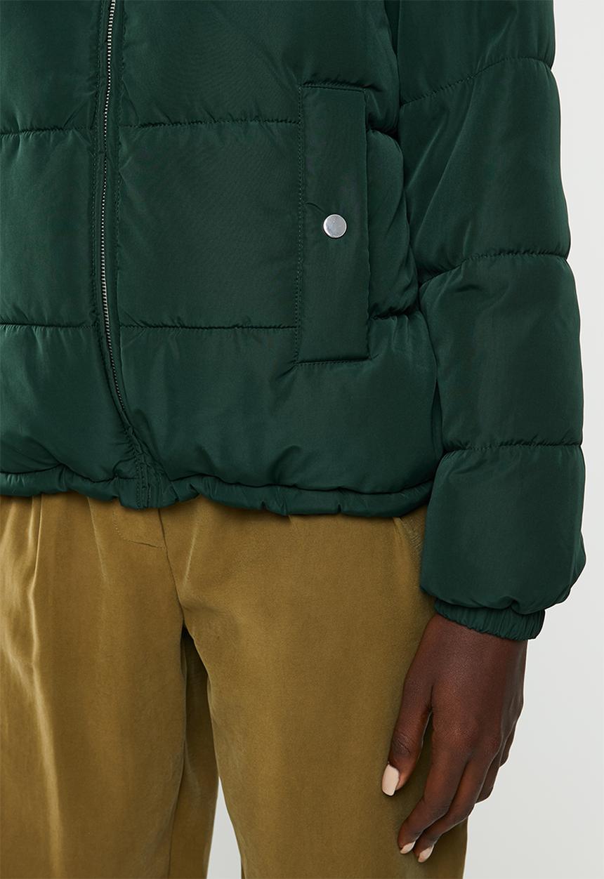 Jacqueline de Yong - Fleur padded jacket - green