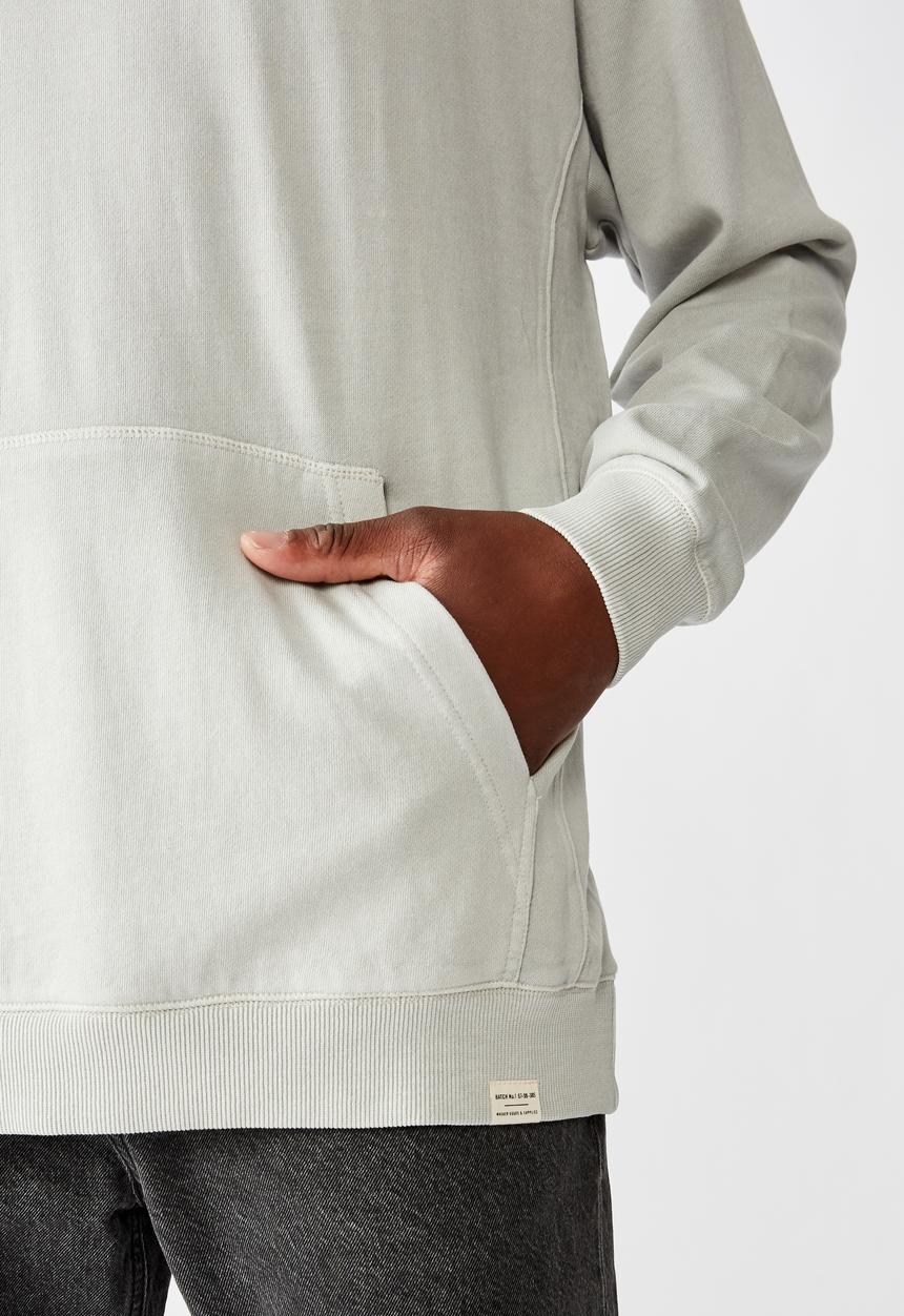 Cotton On - Pigment dyed oversized pullover - grey