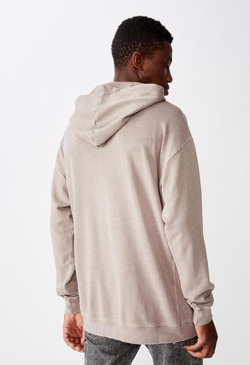 Cotton On - Pigment dyed oversized pullover - musk