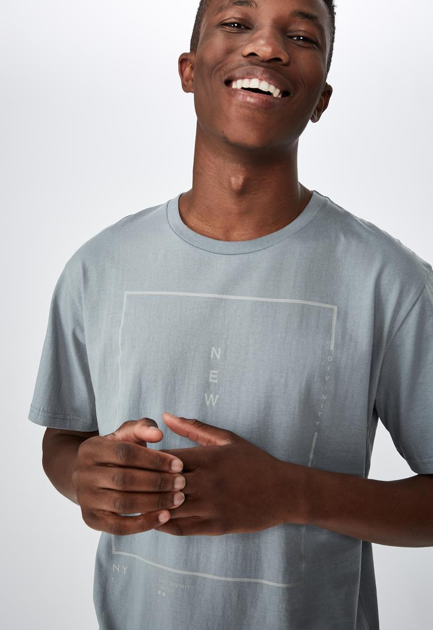 Cotton On - Longline scoop hem tee - citadel new york