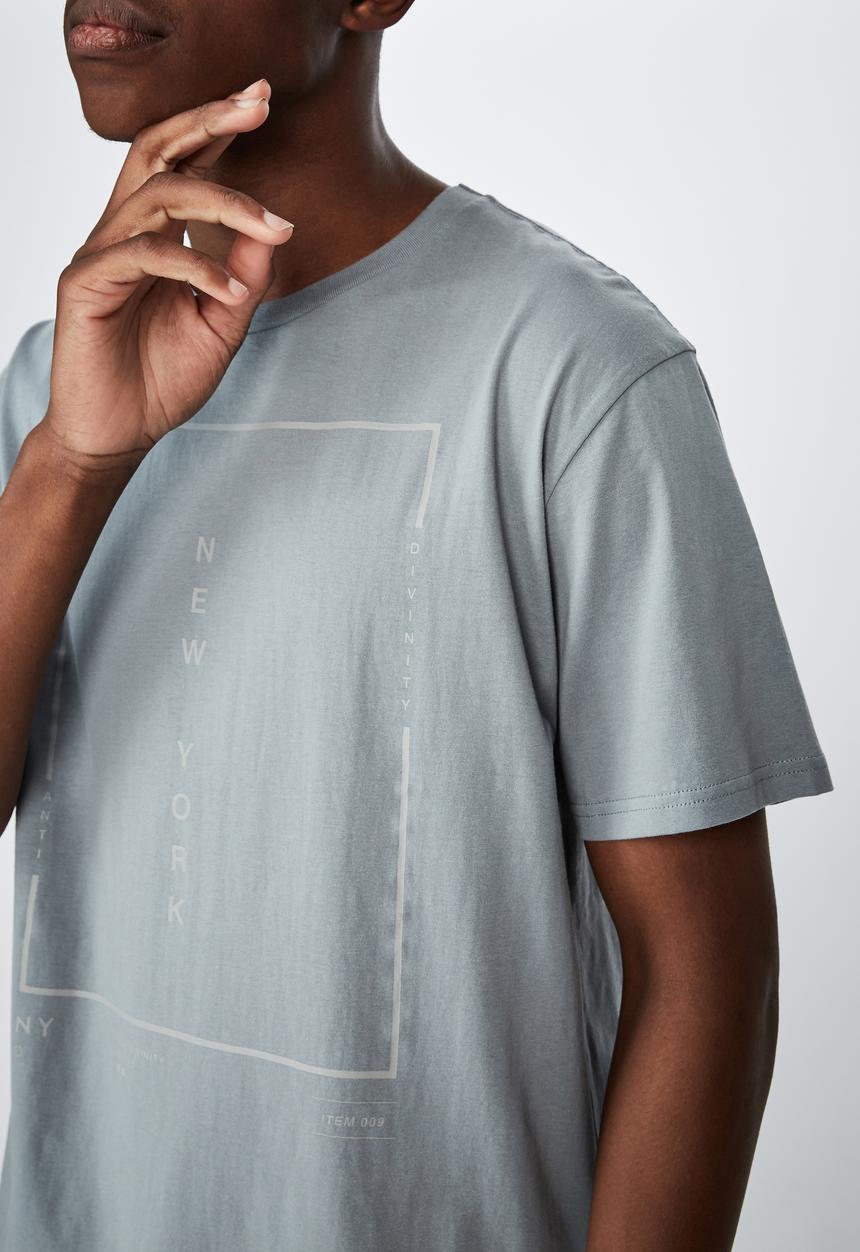 Cotton On - Longline scoop hem tee - citadel new york
