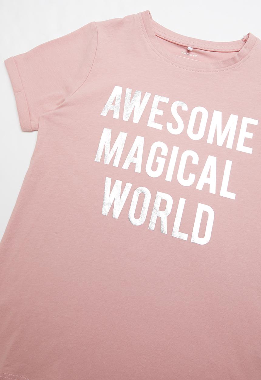 Name It - Kenea short sleeve top - pink 