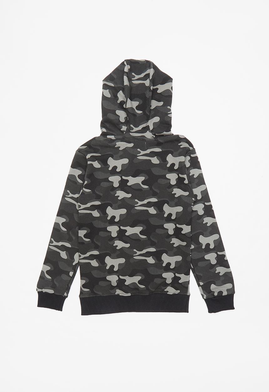 MINOTI - Teens hoodie - black & grey