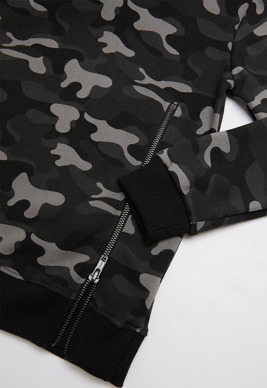 MINOTI - Teens hoodie - black & grey